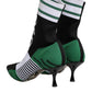 Dolce & Gabbana Green Stretch Sock Style Ankle Boots Shoes
