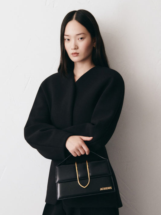 Jacquemus Le Grand Bambino Black Bag Womens Shoulder Bag