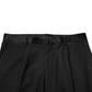 Dolce & Gabbana Black Wool Tapered Formal Men Dress Pants