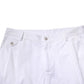 Dolce & Gabbana White Cotton Dress Slim Formal Trouser Pants
