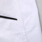 Dolce & Gabbana White Cotton Dress Slim Formal Trouser Pants