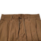 Dolce & Gabbana Brown Cotton Chino Mid Waist Men Jogger Pants