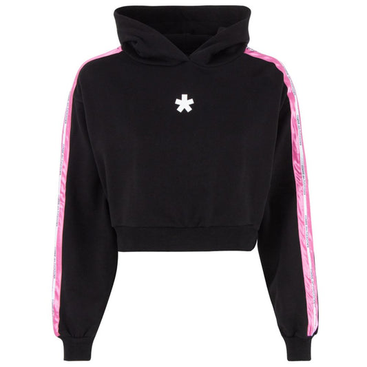 Comme Des Fuckdown Black Cotton Women's Sweater Hoodie