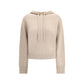 Guest in Residence Beige Cashmere Hoodie