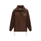 The Attico Brown Cotton Sweatshirt