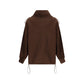 The Attico Brown Cotton Sweatshirt