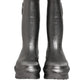Dolce & Gabbana Black Argento Pull On Rain Boots Shoes