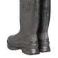 Dolce & Gabbana Black Argento Pull On Rain Boots Shoes
