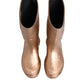 Dolce & Gabbana Rose Gold Rubber Pull On Rain Boots  Shoes
