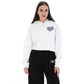 Comme Des Fuckdown White Cotton Women Sweatshirt