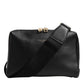 Dolce & Gabbana Black Mediterranean Leather Shoulder Crossbody Bag