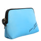 Dolce & Gabbana Blue Nylon DG Logo Print Clutch Zip Pouch Bag