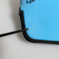 Dolce & Gabbana Blue Nylon DG Logo Print Clutch Zip Pouch Bag
