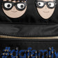 Dolce & Gabbana Black Nylon #DGFAMILY VULCANO Embellished Backpack Bag Womens Backpack