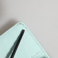 Dolce & Gabbana Mint Green Leather Bifold Continental Clutch Wallet