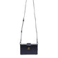 Dolce & Gabbana Blue DG BOX Lambskin Leather Crossbody Strap Bag