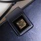 Dolce & Gabbana Blue DG BOX Lambskin Leather Crossbody Strap Bag