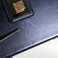 Dolce & Gabbana Blue DG BOX Lambskin Leather Crossbody Strap Bag