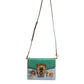 Dolce & Gabbana Blue Green LUCIA Embellished Crossbody Bag