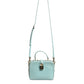 Dolce & Gabbana Mint Green Embossed Leather Padlock Shoulder Bag Womens Shoulder Bag