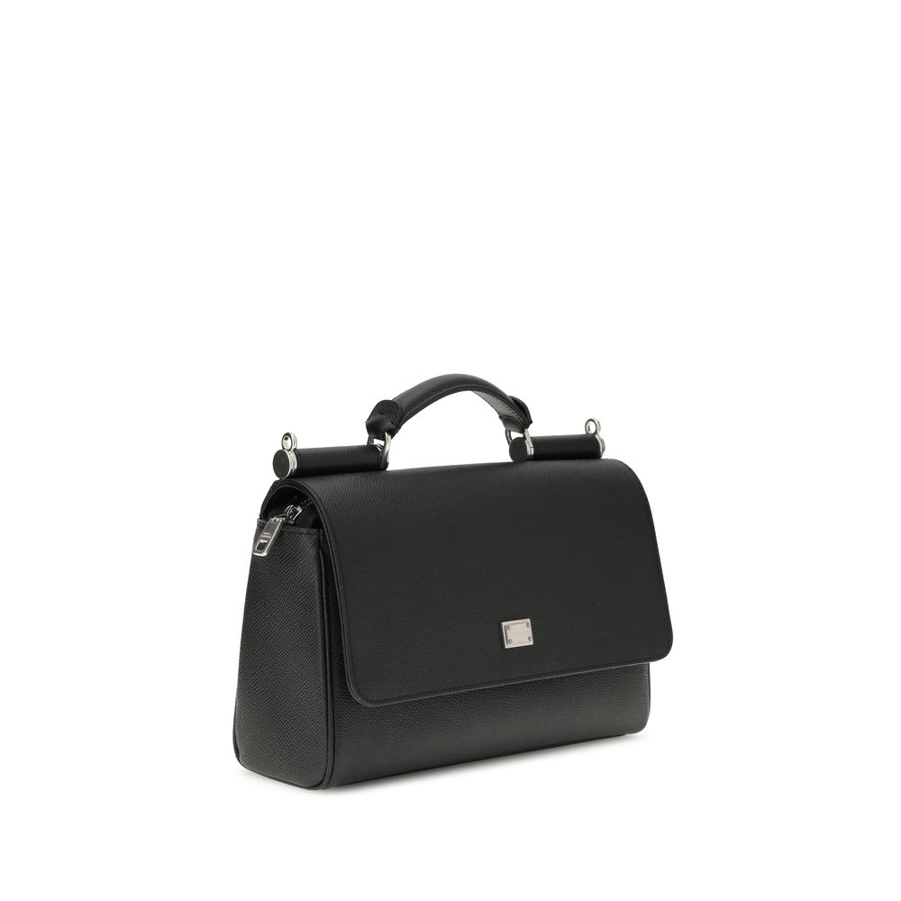Dolce & Gabbana My Sicily leather Handbag Mens Shoulder Bag
