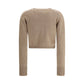 Loulou De Saison Beige Cashmere Cardigan