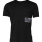 Dolce & Gabbana Black Logo Patch Cotton Crew Neck T-shirt