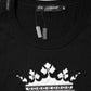 Dolce & Gabbana Black DG King Crown Cotton Crew Neck T-shirt