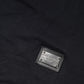 Dolce & Gabbana Dark Blue Logo Plaque Cotton Crewneck T-shirt