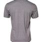 Dolce & Gabbana Gray Graphic Print Cotton Crew Neck T-shirt