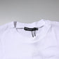 Dolce & Gabbana White Logo Crew Neck Short Sleeves T-shirt