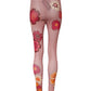 Dolce & Gabbana Pink Floral Leggings Stretch Waist Pants