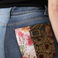Dolce & Gabbana Multicolor Patchwork Tapered Denim Jeans