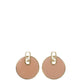 Fendi Pink Plexiglass Earrings