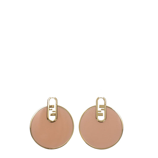 Fendi Pink Plexiglass Earrings Womens Earrings