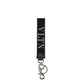 Valentino Garavani Black Fabric Keychain