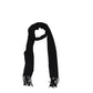 Off-White Black Cashmere Scarf
