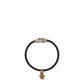 Versace Black Leather Bracelet Womens Bracelet