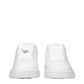 Burberry White Leather Low Top Sneakers