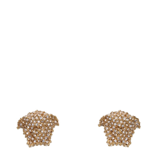 Versace Gold Brass Earrings Womens Earrings
