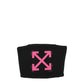 Off-White Black Cotton Facemasks