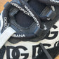 Dolce & Gabbana Black Logo Lace Up Low Top NS1 Sneakers Shoes
