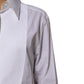 Dolce & Gabbana White Cotton Collared Long Sleeves Shirt Top