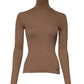 Dolce & Gabbana Brown Knit Long Sleeves Turtleneck Sweater