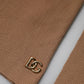 Dolce & Gabbana Brown Knit Long Sleeves Turtleneck Sweater