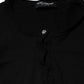 Dolce & Gabbana Black STAFF Round Neck Cardigan Sweater