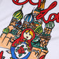 Dolce & Gabbana White DG Loves Moscow Crew Neck T-shirt