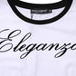 Dolce & Gabbana White Eleganza Cotton Crew Neck Tee T-shirt