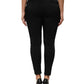 Dolce & Gabbana Black Acetate HighWaist Tapered Trouser Pants