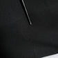 Dolce & Gabbana Black Acetate HighWaist Tapered Trouser Pants